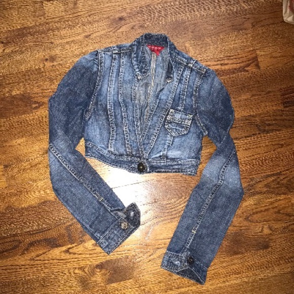 Guess Jackets & Blazers - Cropped XS GUESS denim jacket
